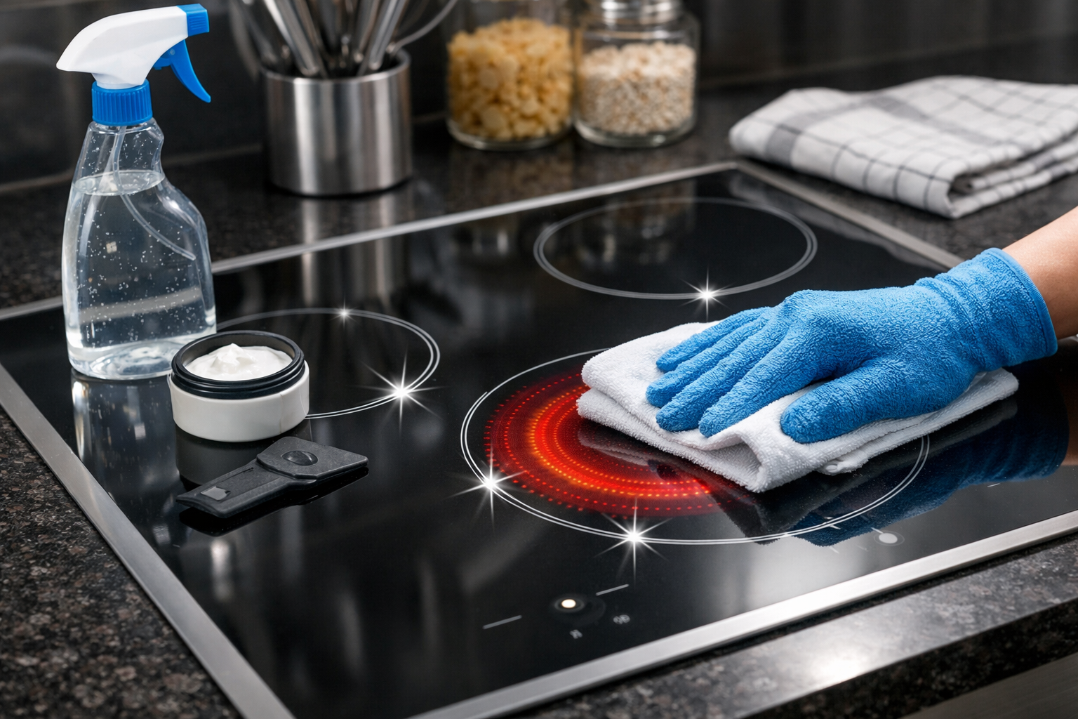 Strălucire perfectă fără zgârieturi: cum să îngrijești corect o plită vitroceramică